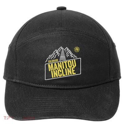 Manitou Incline Colorado Manitou Springs Manitou Incline 7-Panel Snapback Hat