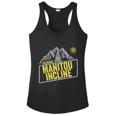 Manitou Incline Colorado Manitou Springs Manitou Incline Ladies PosiCharge Competitor Racerback Tank