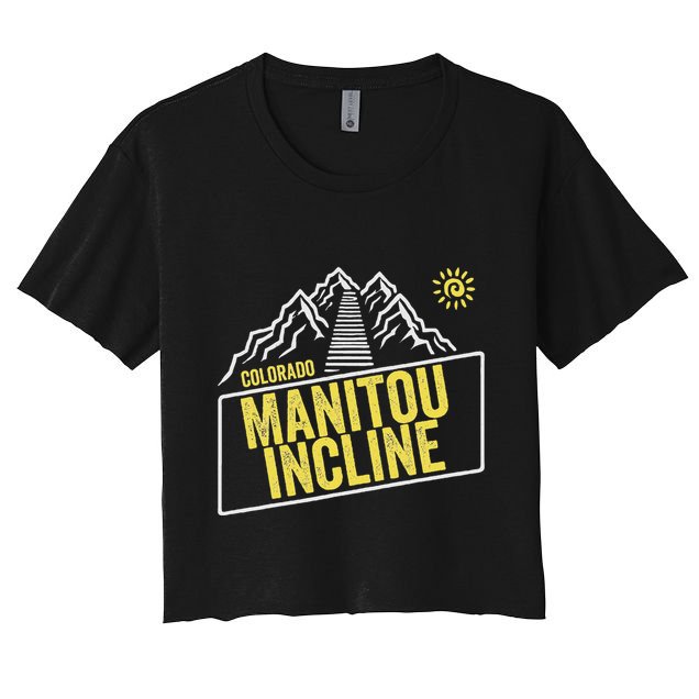 Manitou Incline Colorado Manitou Springs Manitou Incline Crop Top