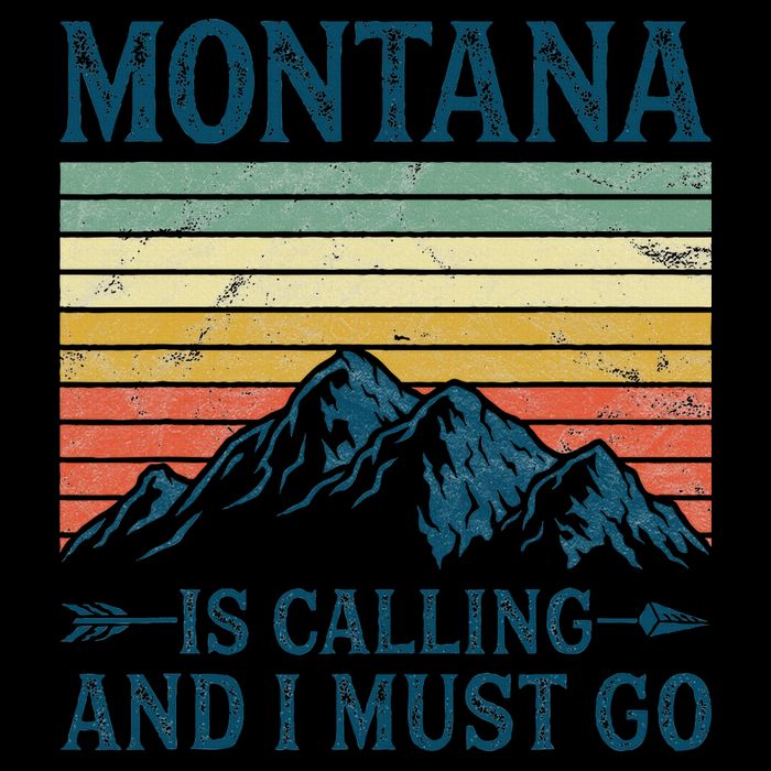 Montana Is Calling And I Must Go 16oz Travel Tumbler