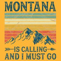 Montana Is Calling And I Must Go Pom Pom 12in Knit Beanie