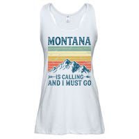 Montana Is Calling And I Must Go Ladies Essential Flowy Tank