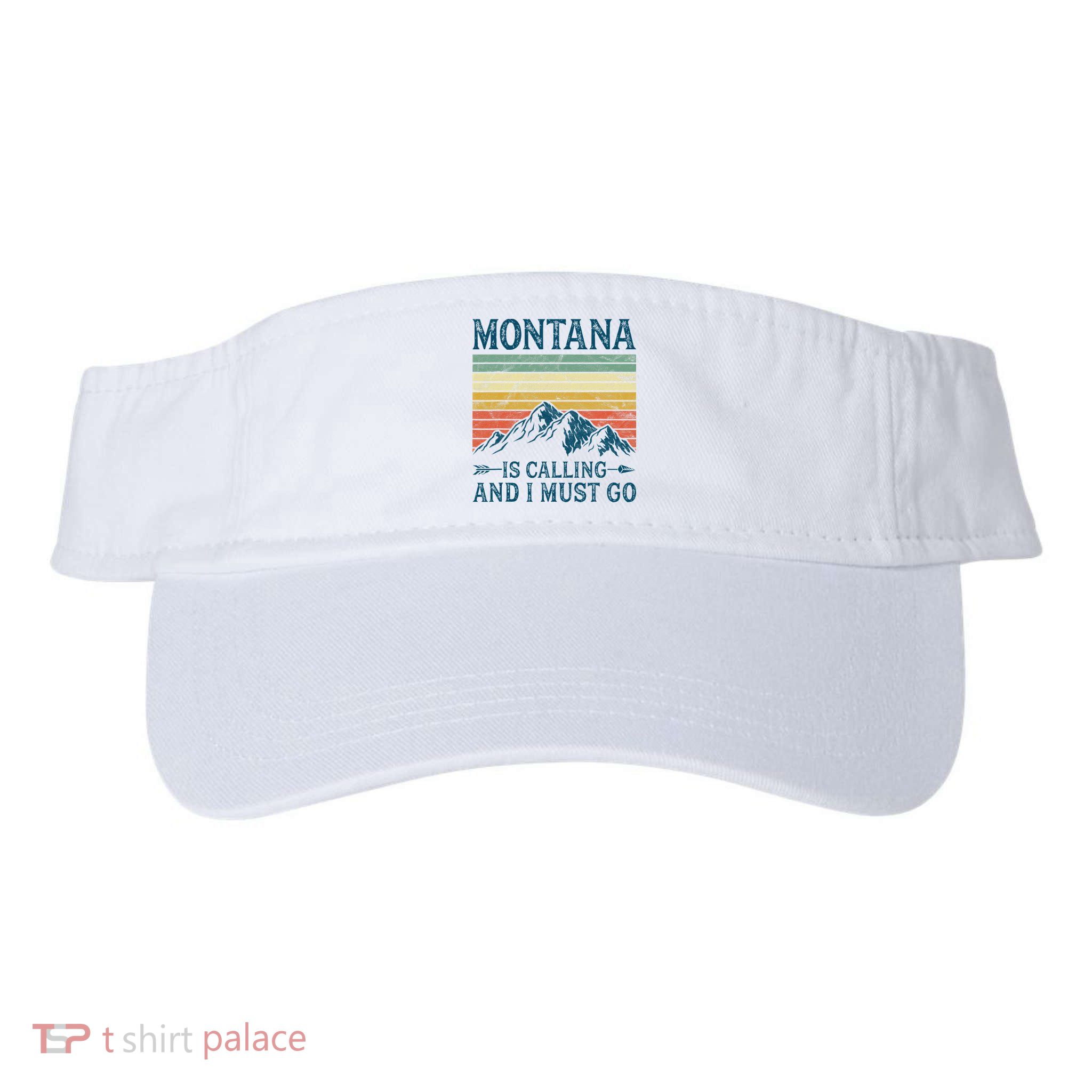 Montana Is Calling And I Must Go Visor