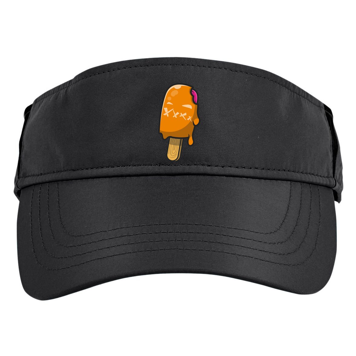Mean Ice Cream Monster Adult Drive Performance Visor