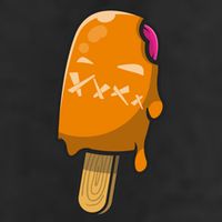 Mean Ice Cream Monster Adult Drive Performance Visor