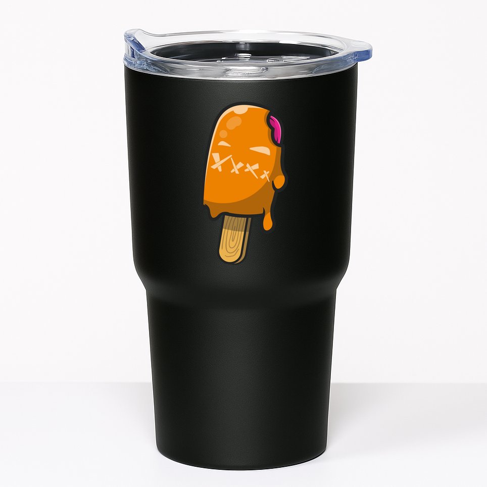 Mean Ice Cream Monster Tumbler
