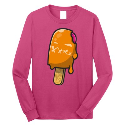 Mean Ice Cream Monster Long Sleeve Shirt