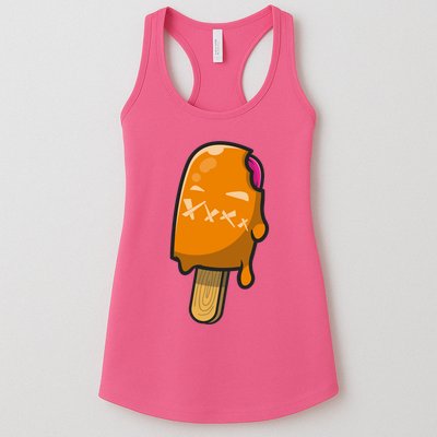 Mean Ice Cream Monster Womens Tank Top