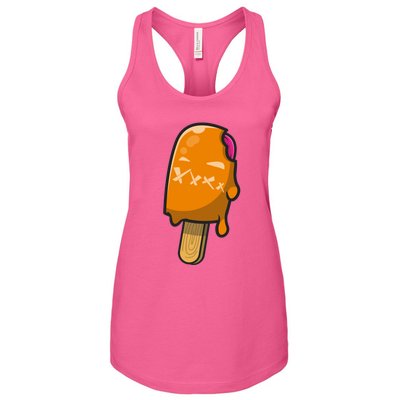 Mean Ice Cream Monster Women's Racerback Tank