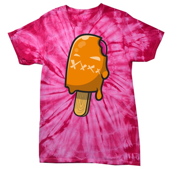 Mean Ice Cream Monster Tie-Dye T-Shirt