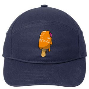 Mean Ice Cream Monster 7-Panel Snapback Hat