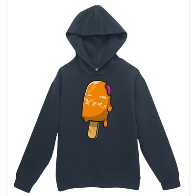 Mean Ice Cream Monster Urban Pullover Hoodie