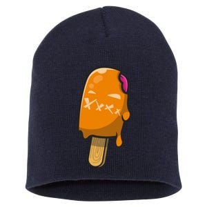 Mean Ice Cream Monster Short Acrylic Beanie