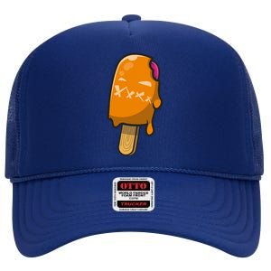 Mean Ice Cream Monster High Crown Mesh Back Trucker Hat