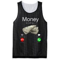 Money Is Calling Cash Funny Business Hustler Mesh Reversible Basketball Jersey Tank