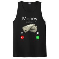 Money Is Calling Cash Funny Business Hustler PosiCharge Competitor Tank