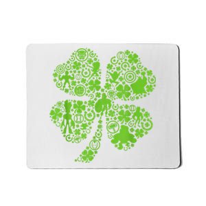 MashUp Irish Clover Mousepad