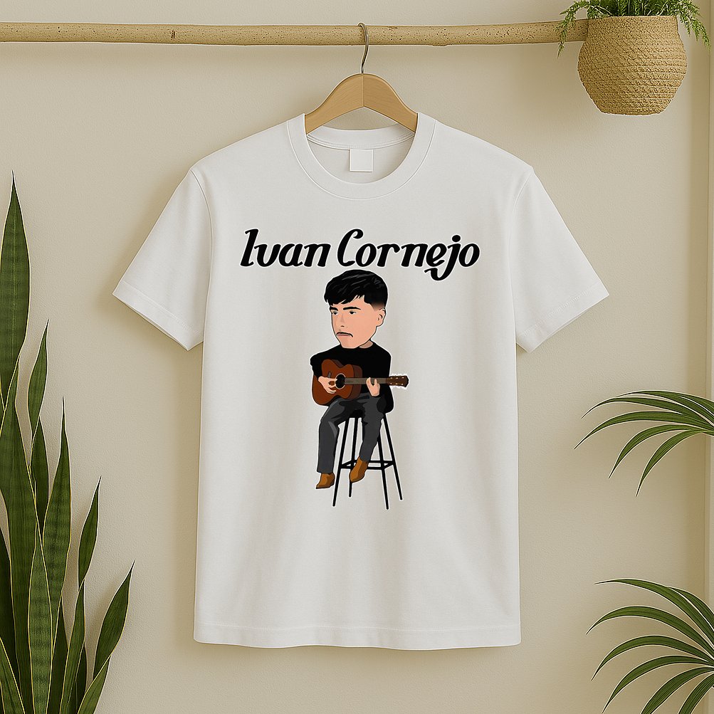Mexico Ivan Cornejo Acustico Musica Cantante Music Mexico T-Shirt