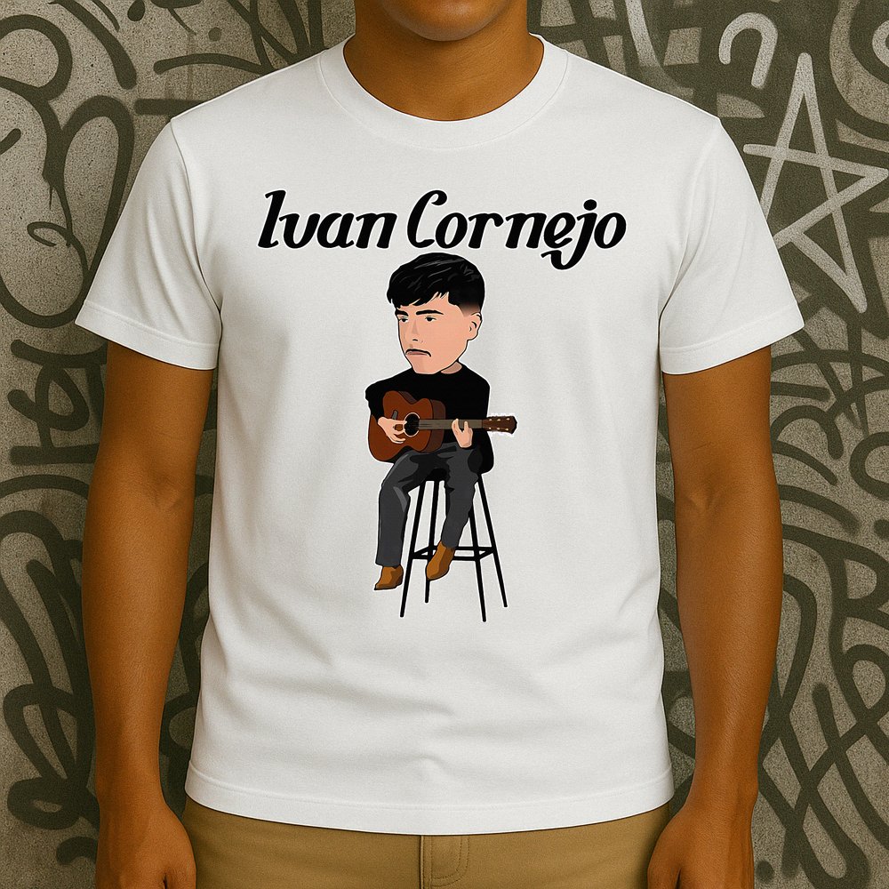 Mexico Ivan Cornejo Acustico Musica Cantante Music Mexico T-Shirt