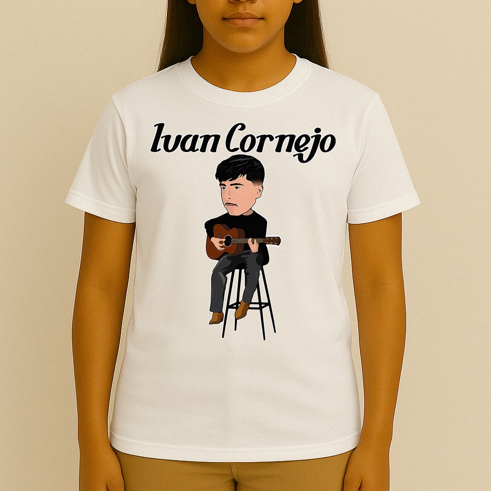 Mexico Ivan Cornejo Acustico Musica Cantante Music Mexico T-Shirt
