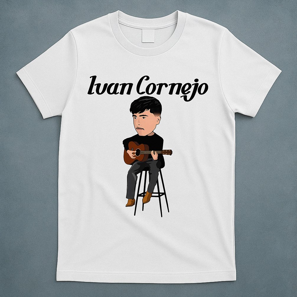 Mexico Ivan Cornejo Acustico Musica Cantante Music Mexico T-Shirt