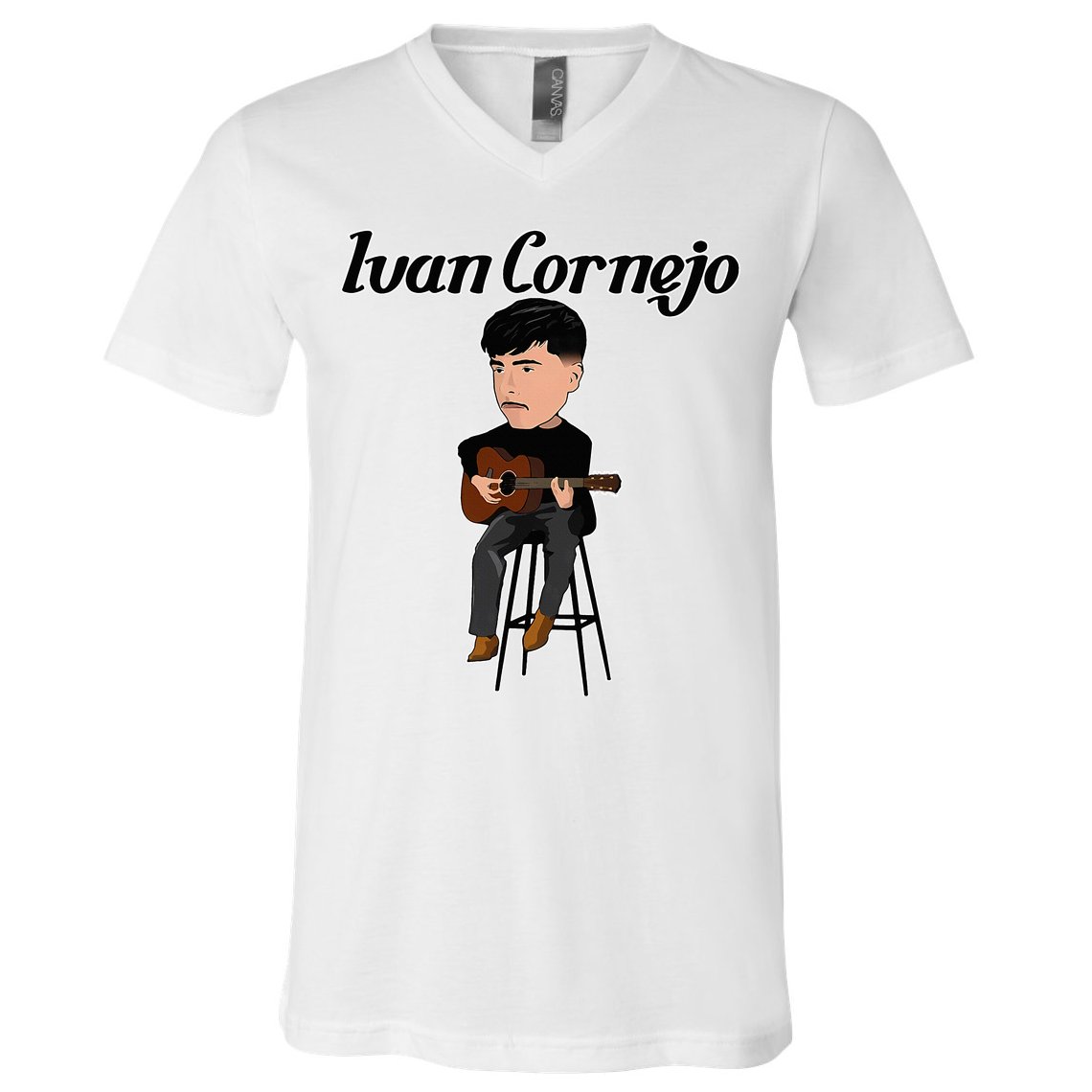 Mexico Ivan Cornejo Acustico Musica Cantante Music Mexico V-Neck T-Shirt