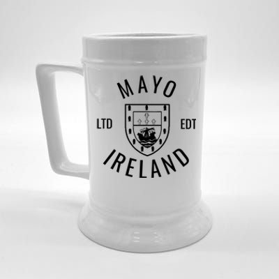 Mayo Ireland County Pride Gaelic Football And Hurling Funny Gift Beer Stein