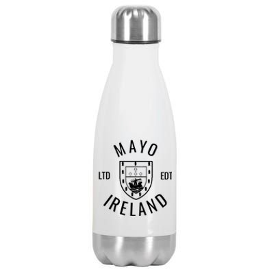 Mayo Ireland County Pride Gaelic Football And Hurling Funny Gift Stainless Steel Insulated Water Bottle