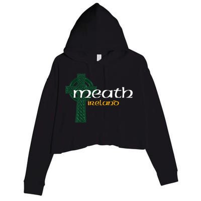 Meath Ireland County Celtic Gaelic Football And Hurling Gift Crop Fleece Hoodie