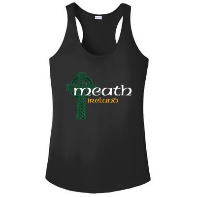 Meath Ireland County Celtic Gaelic Football And Hurling Gift Ladies PosiCharge Competitor Racerback Tank