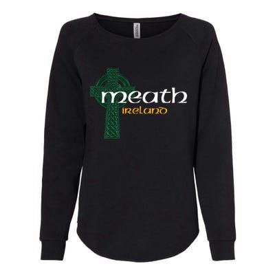 Meath Ireland County Celtic Gaelic Football And Hurling Gift Womens California Wash Sweatshirt