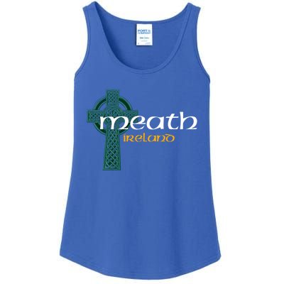 Meath Ireland County Celtic Gaelic Football And Hurling Gift Ladies Essential Tank