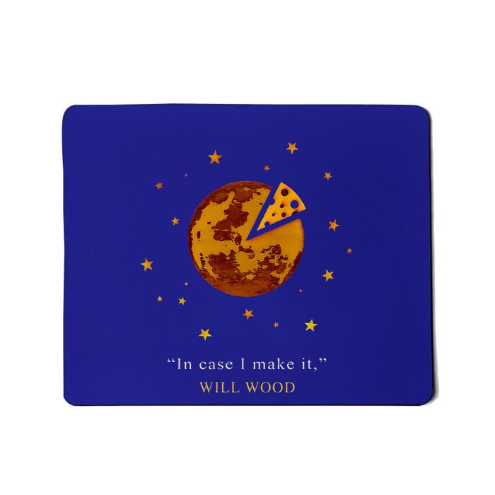 Meditation In Case I Make It Will Basic Wood Mousepad
