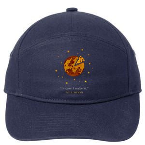 Meditation In Case I Make It Will Basic Wood 7-Panel Snapback Hat