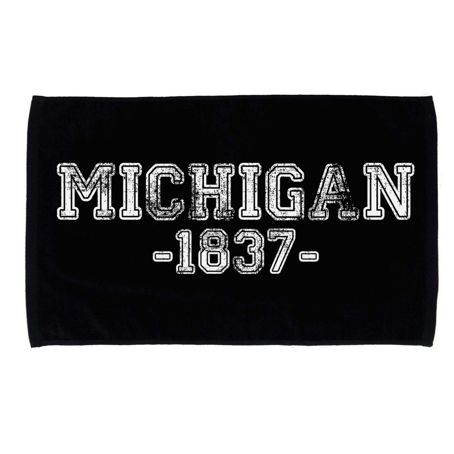 Michigan 1837 Retro Microfiber Hand Towel
