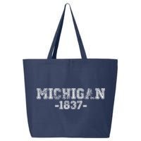 Michigan 1837 Retro 25L Jumbo Tote