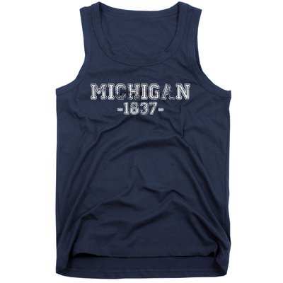 Michigan 1837 Retro Tank Top