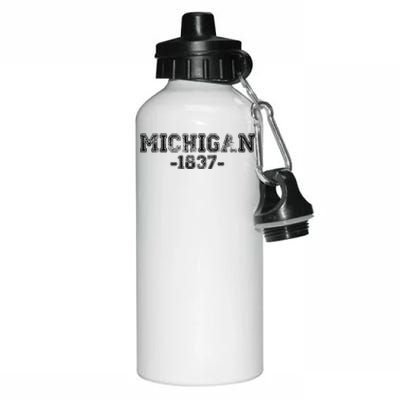 Michigan 1837 Retro Aluminum Water Bottle