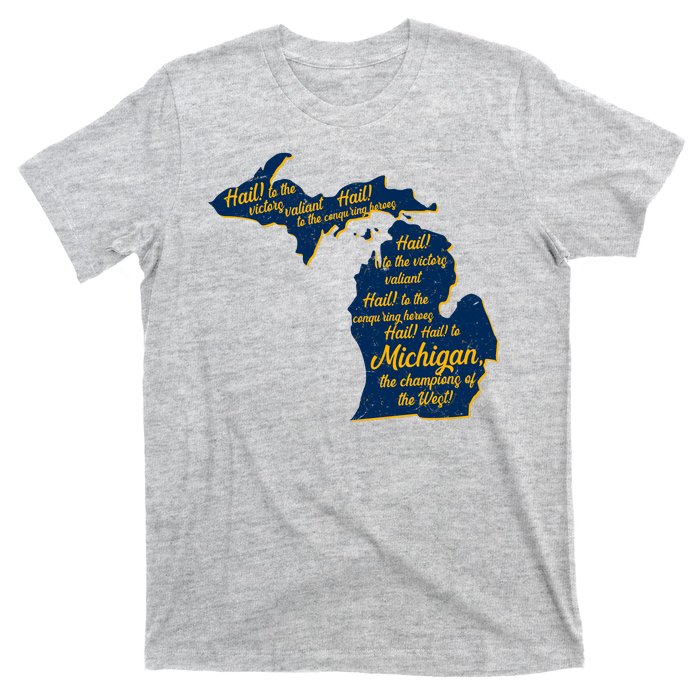 Michigan Fight Song College Sports Fan T-Shirt