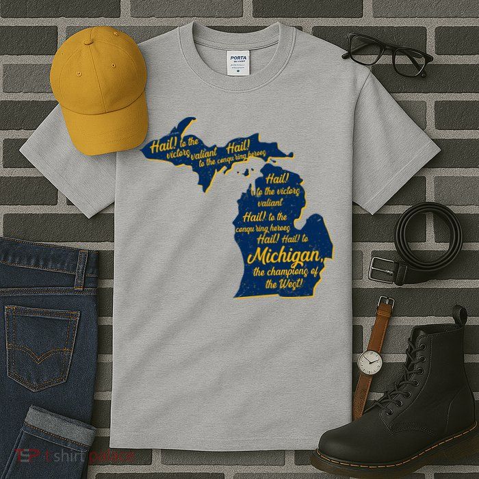 Michigan Fight Song College Sports Fan Tall T-Shirt