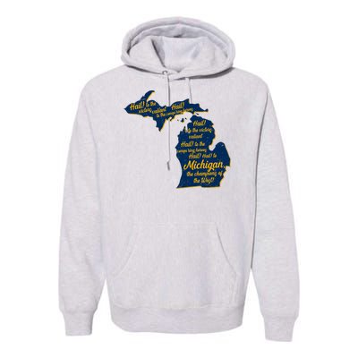 Michigan Fight Song College Sports Fan Premium Hoodie