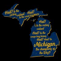 Michigan Fight Song College Sports Fan Mug