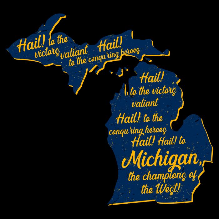 Michigan Fight Song College Sports Fan Mug