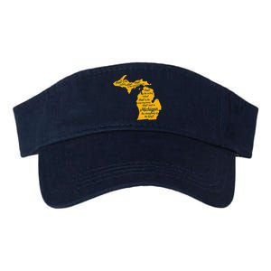 Michigan Fight Song College Sports Fan Valucap Bio-Washed Visor