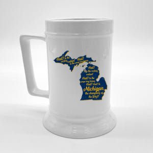 Michigan Fight Song College Sports Fan Beer Stein