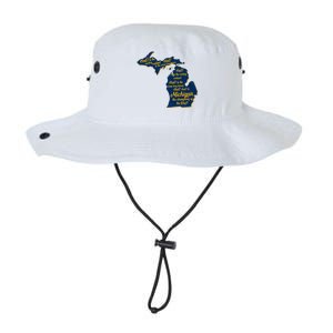 Michigan Fight Song College Sports Fan Legacy Cool Fit Booney Bucket Hat