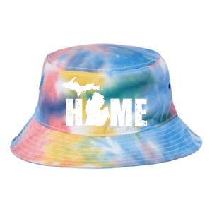 Michigan Home Mitten State Tie Dye Newport Bucket Hat