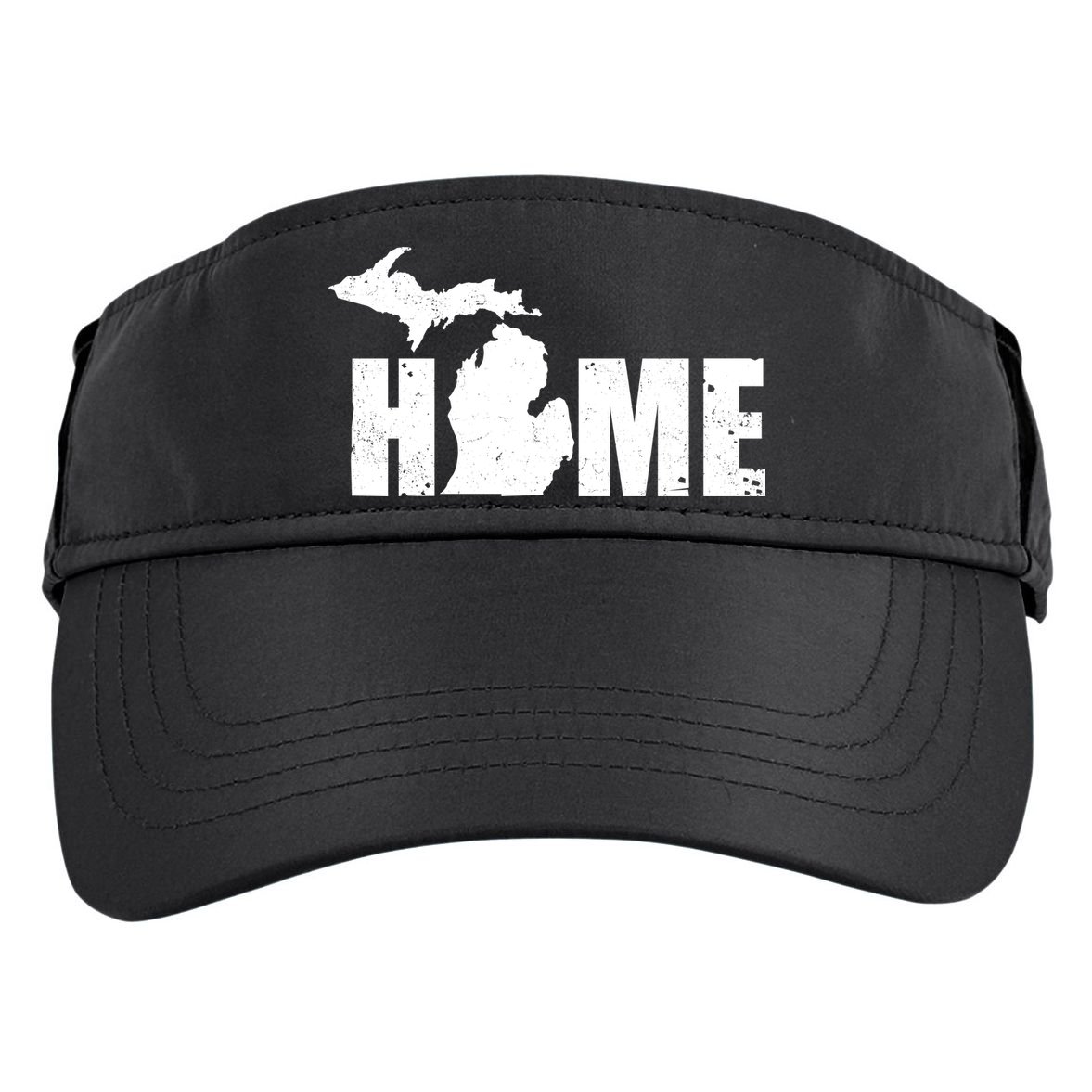 Michigan Home Mitten State Adult Drive Performance Visor