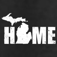 Michigan Home Mitten State Adult Drive Performance Visor