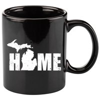 Michigan Home Mitten State 11oz C Handle Ceramic Mug